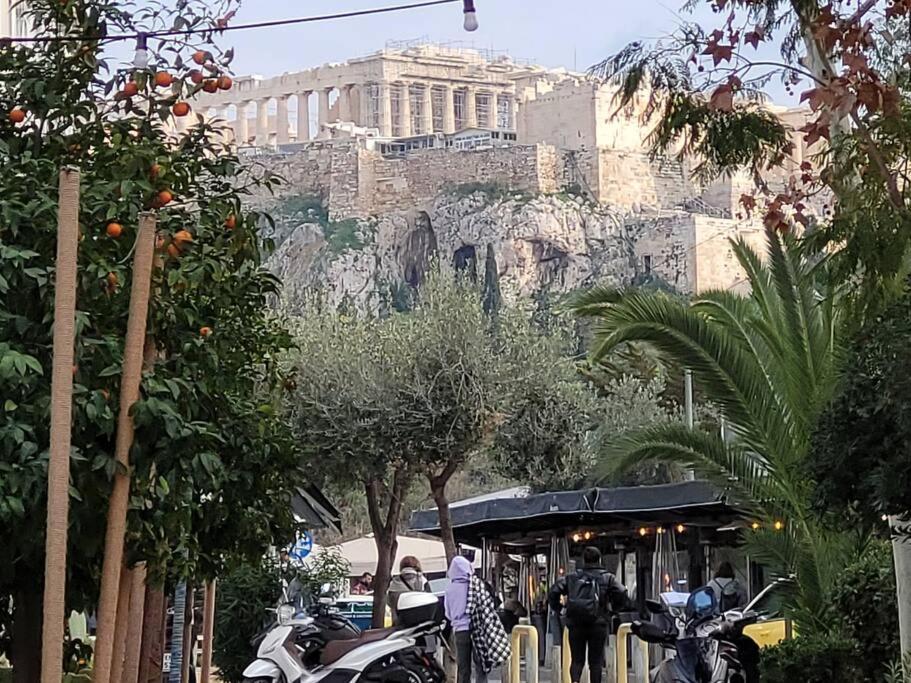 Acropolis Thisio Apartment 2 Bedrooms 2 Bathrooms Athena Bagian luar foto